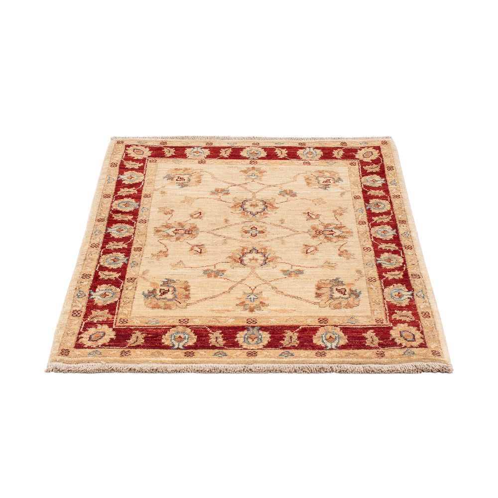 Ziegler Teppich - 104 x 75 cm - beige