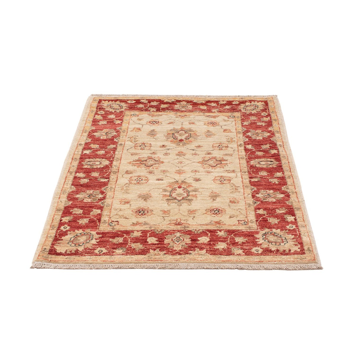 Ziegler Teppich - 123 x 82 cm - beige