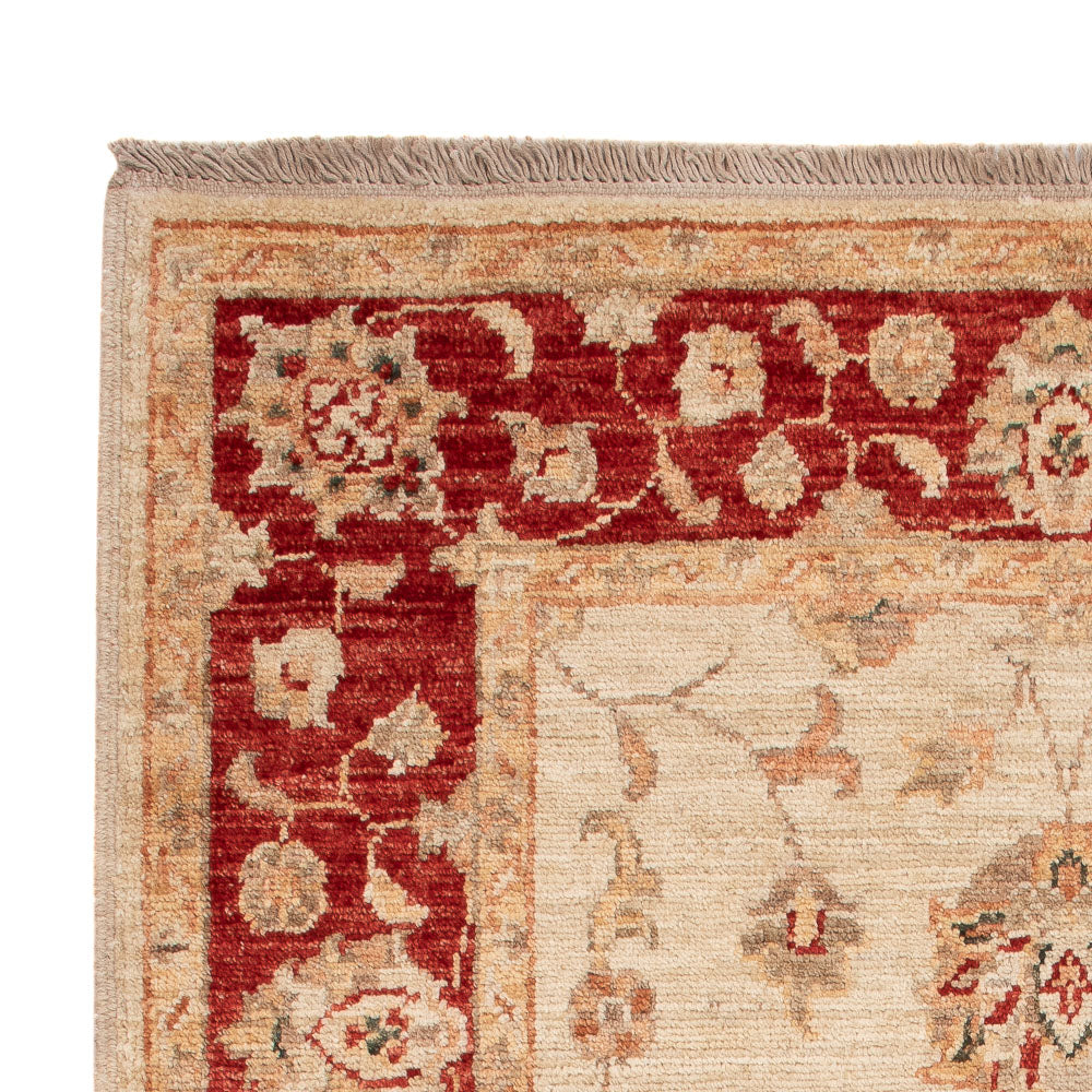 Ziegler Teppich - 122 x 82 cm - beige