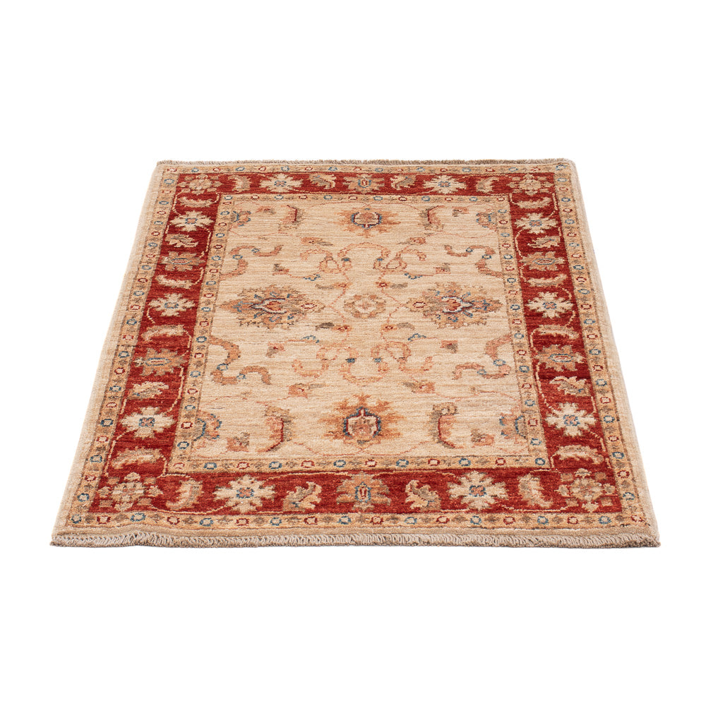 Ziegler Teppich - 98 x 73 cm - beige