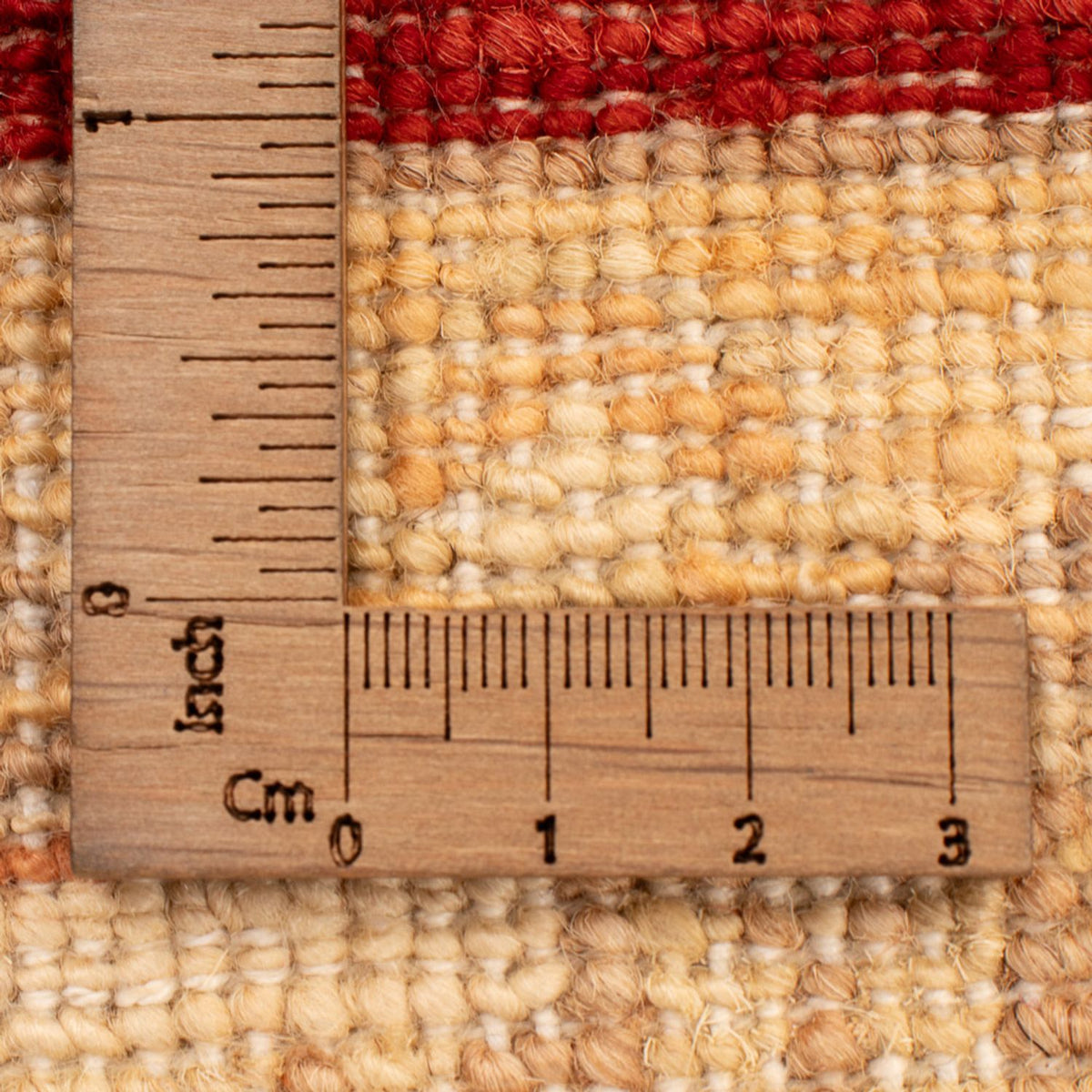 Ziegler Teppich - 101 x 75 cm - bordeauxrot