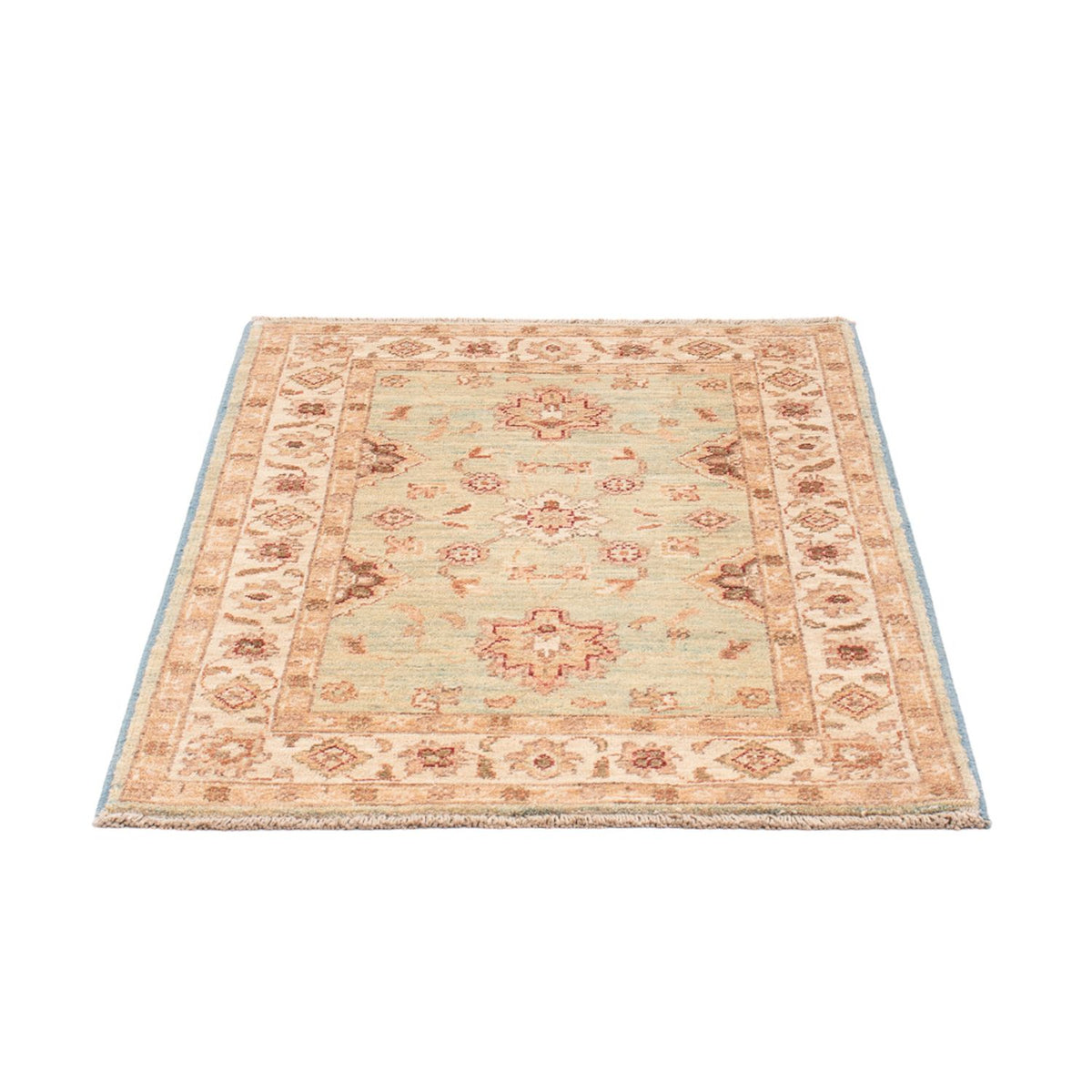 Ziegler Teppich - 105 x 73 cm - beige