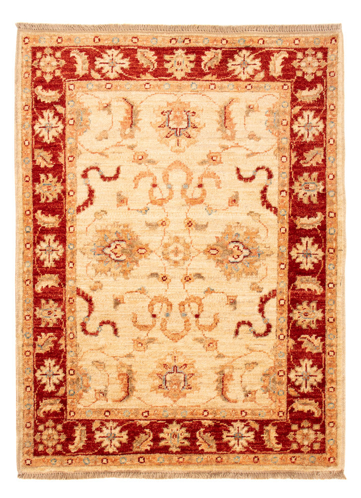 Ziegler Teppich - 95 x 72 cm - beige