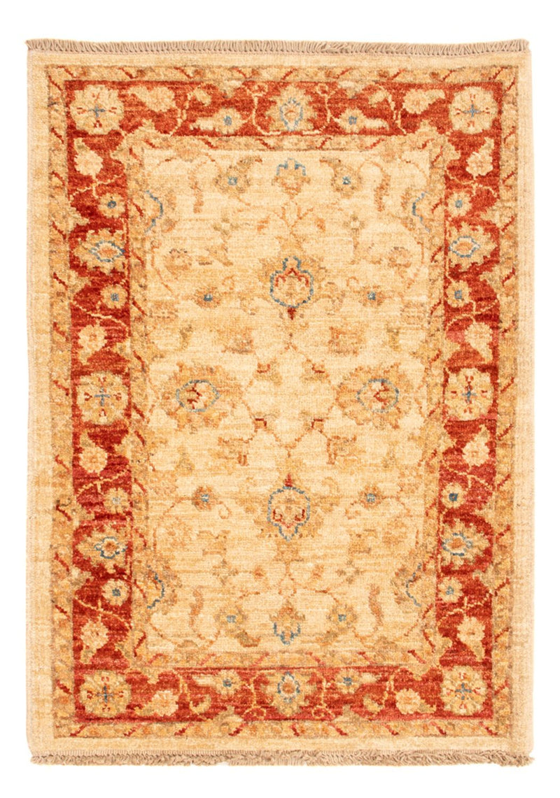 Ziegler Teppich - 86 x 63 cm - beige