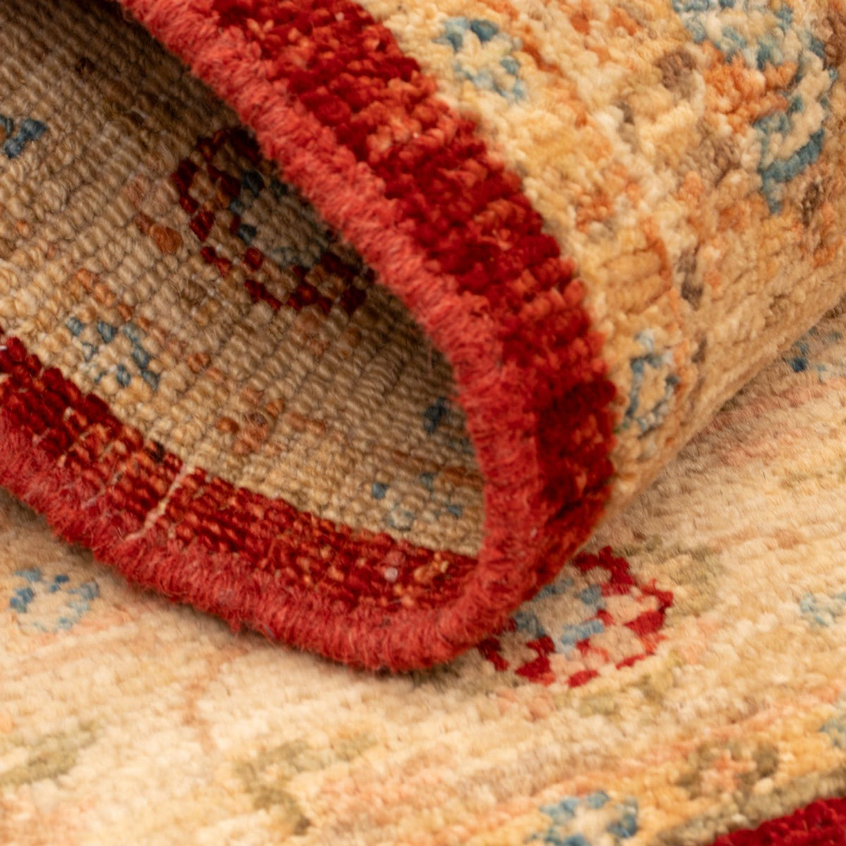 Ziegler Teppich - 90 x 59 cm - rot