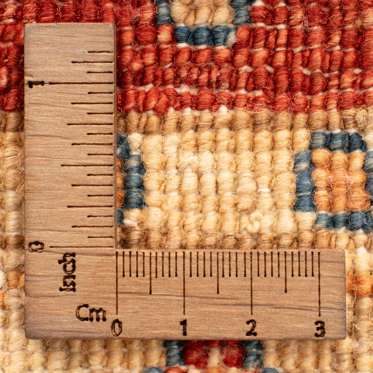 Ziegler Teppich - 88 x 58 cm - rot