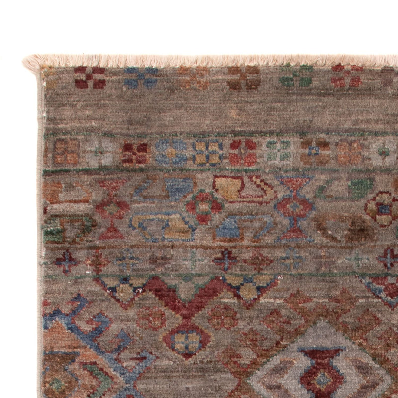 Ziegler Teppich - 97 x 62 cm - grau