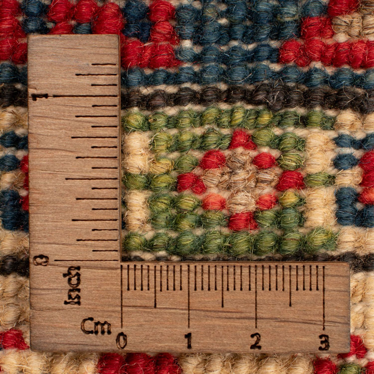 Ziegler Teppich - Kazak - 90 x 64 cm - blau