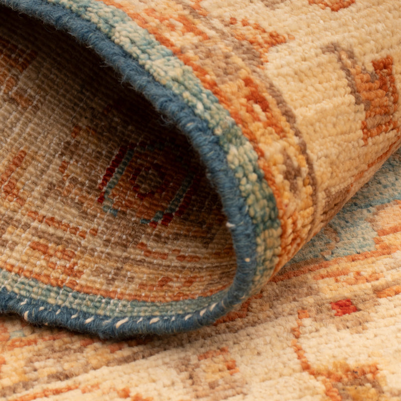 Ziegler Teppich - 95 x 62 cm - türkis