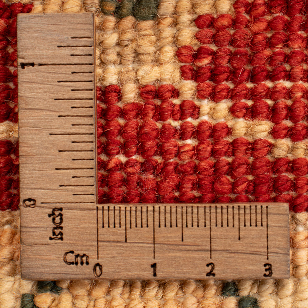 Ziegler Teppich - 70 x 55 cm - bordeauxrot