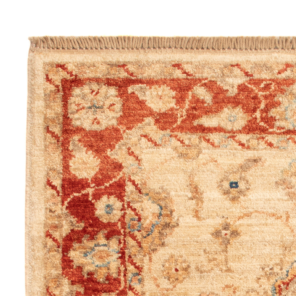 Ziegler Teppich - 84 x 62 cm - beige