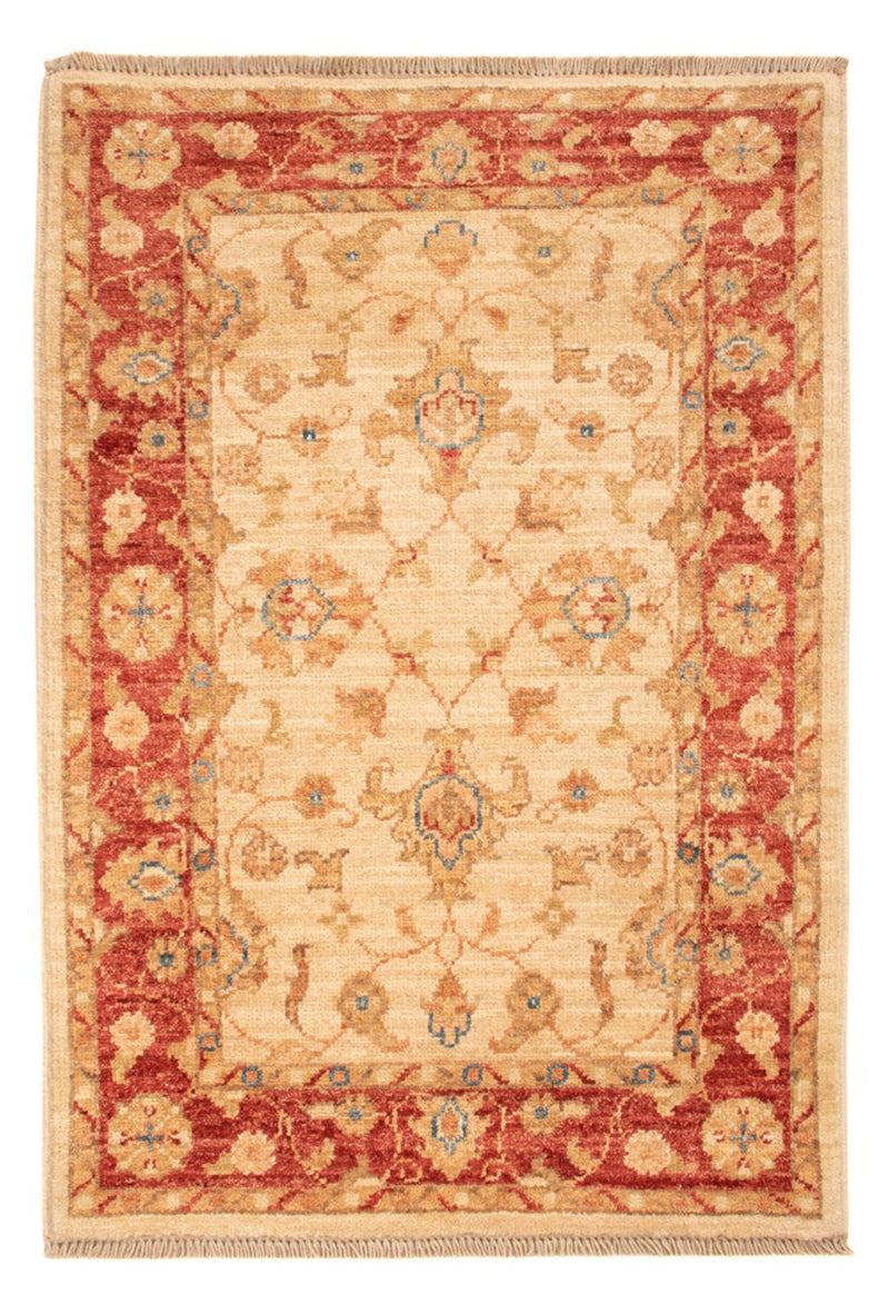 Ziegler Teppich - 92 x 62 cm - beige