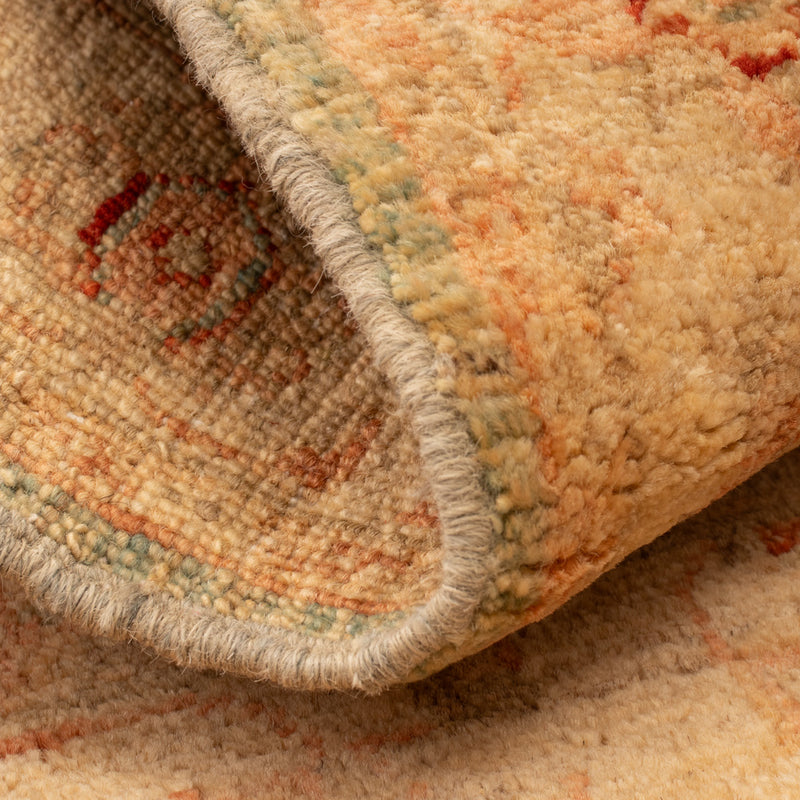 Ziegler Teppich - 86 x 62 cm - minzgrün