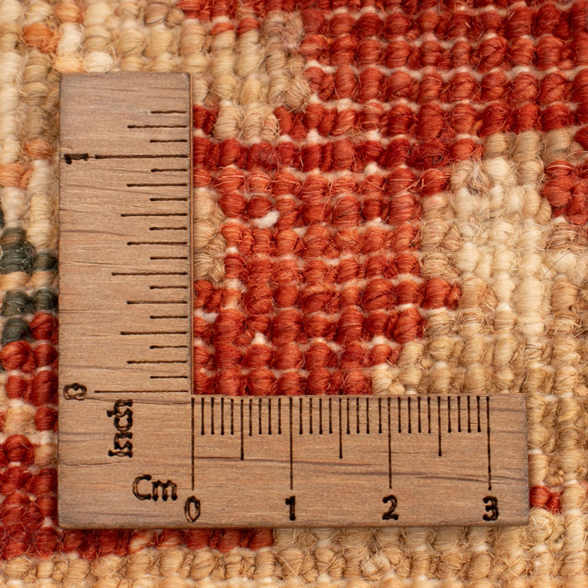 Ziegler Teppich - 70 x 50 cm - bordeauxrot