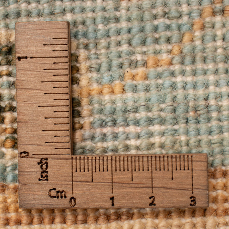 Ziegler Teppich - 73 x 48 cm - blau