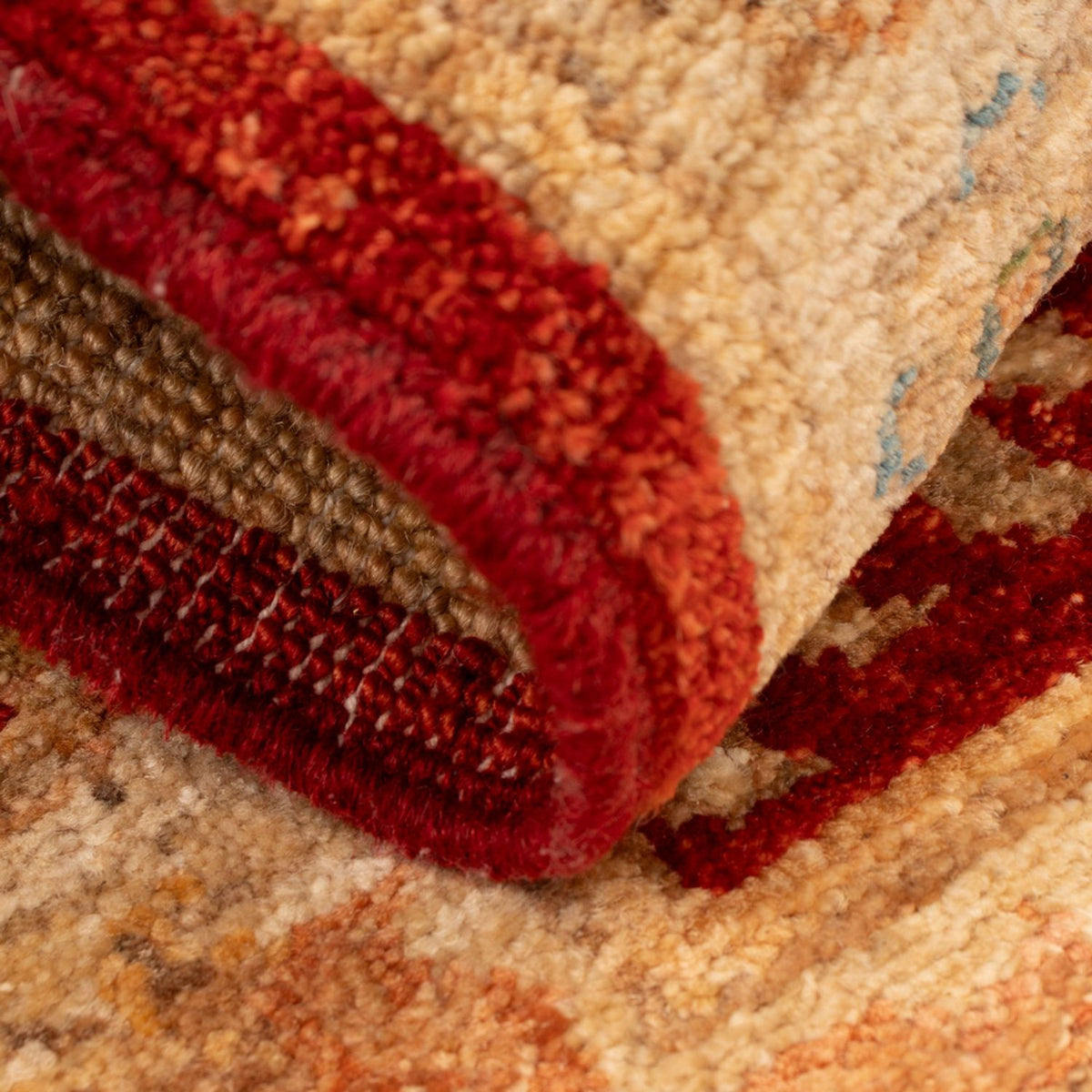 Ziegler Teppich - 65 x 50 cm - rot