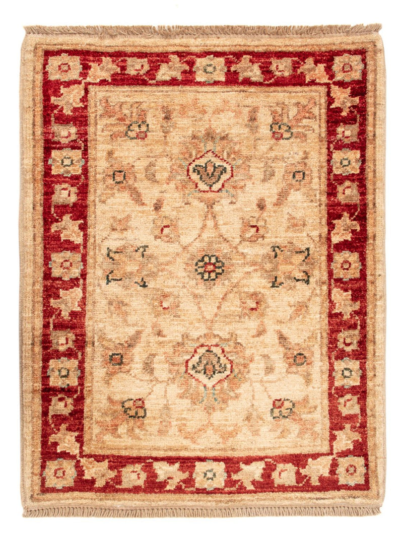 Ziegler Teppich - 66 x 52 cm - beige
