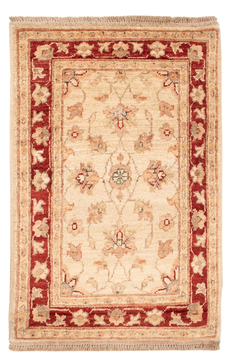 Ziegler Teppich - 76 x 50 cm - beige