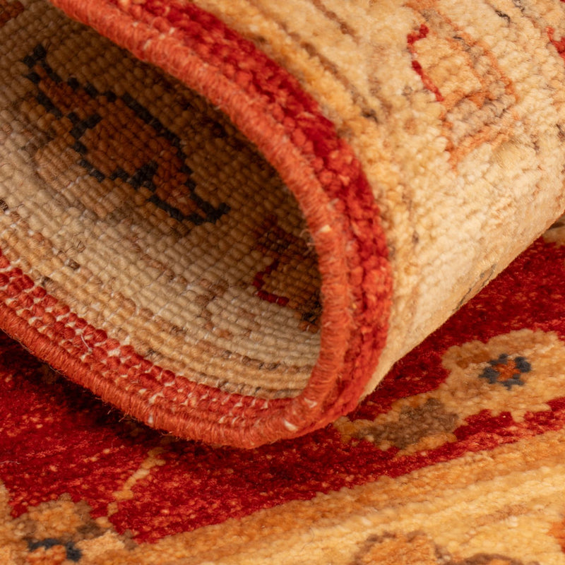 Ziegler Teppich - 63 x 52 cm - rot