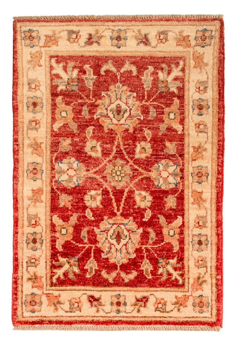 Ziegler Teppich - 76 x 50 cm - rot