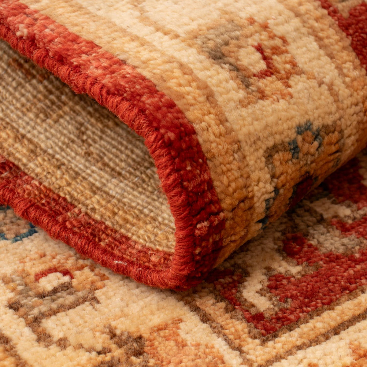 Ziegler Teppich - 76 x 50 cm - rot