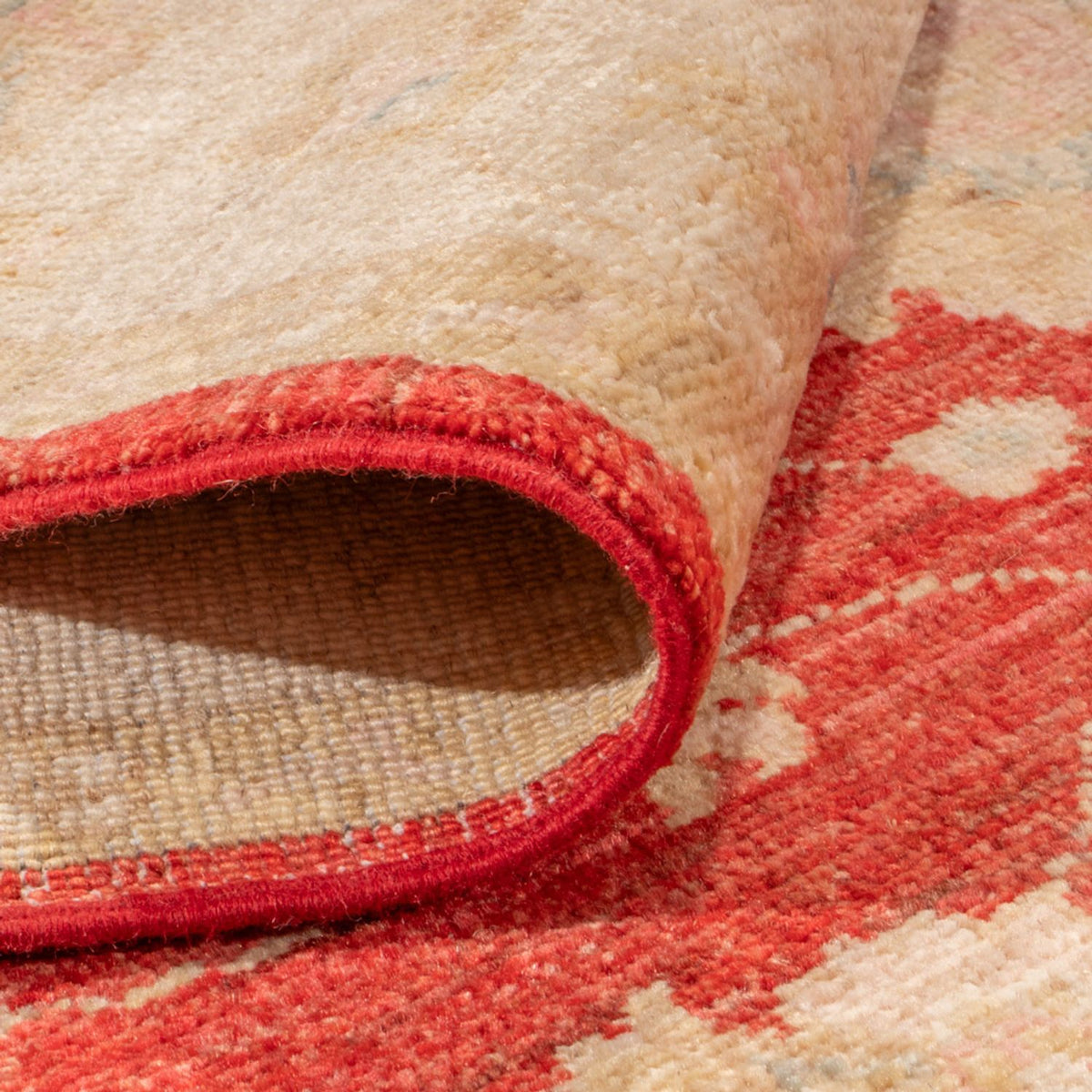 Läufer Ziegler - 393 x 122 cm - rot