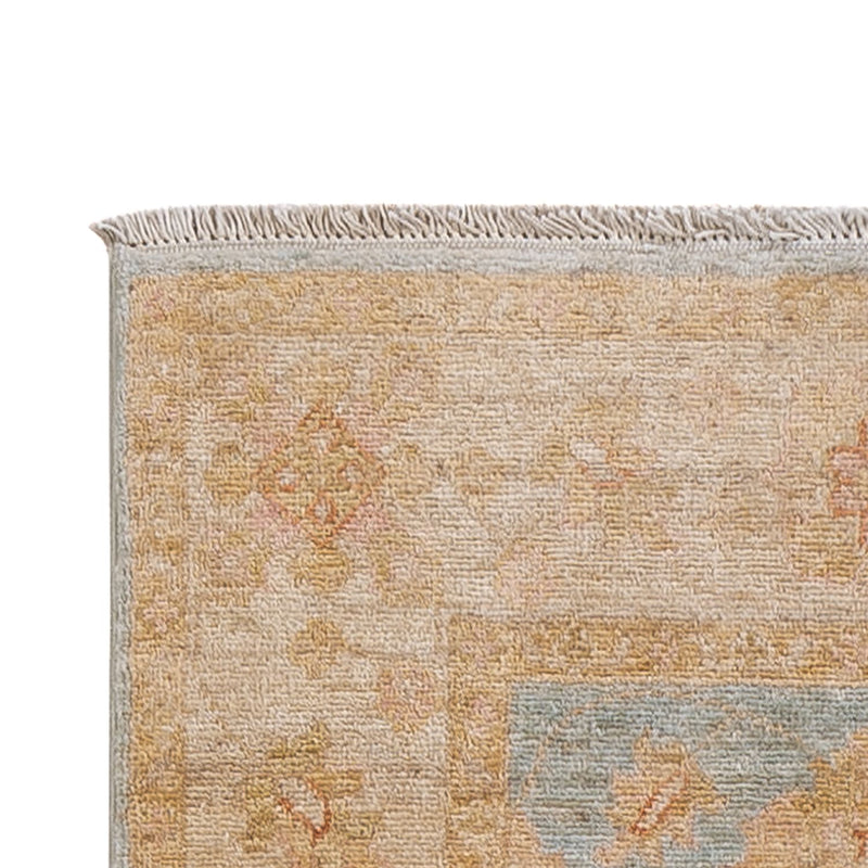 Läufer Ziegler - 203 x 71 cm - hellblau