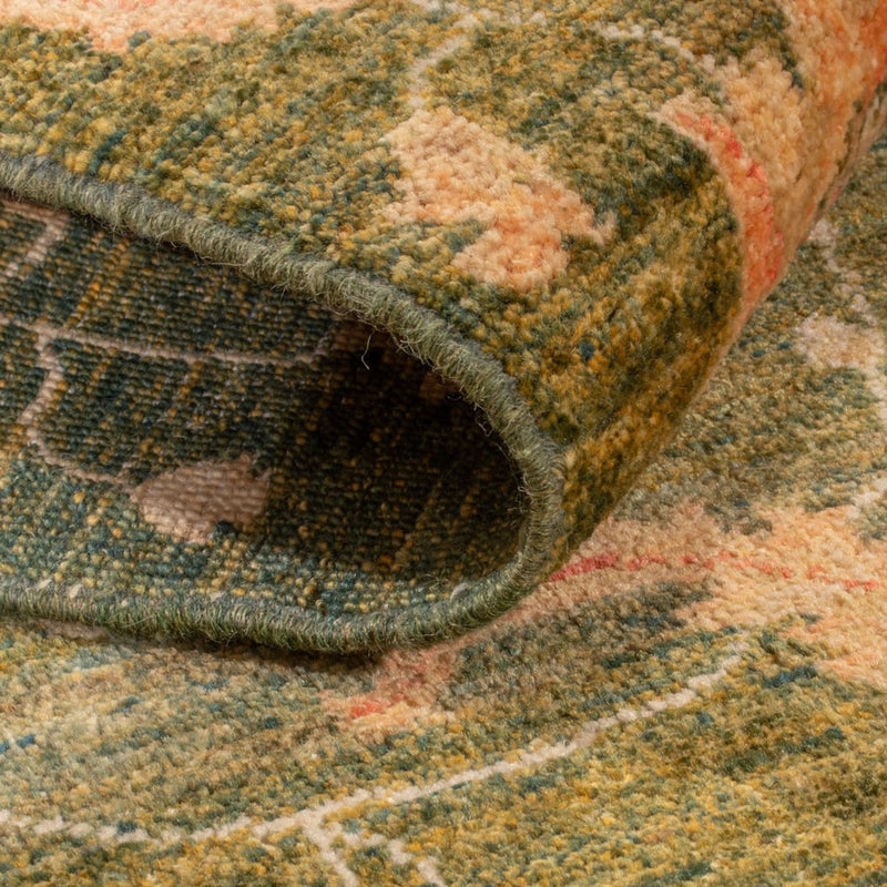 Ziegler Teppich - 177 x 125 cm - minzgrün