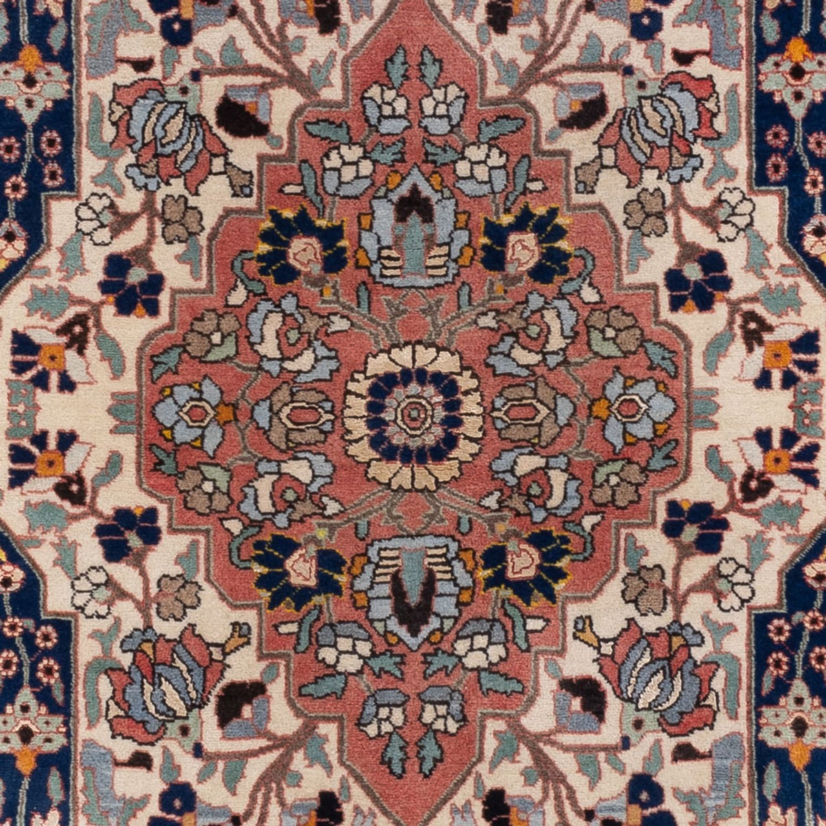 Perserteppich - Nomadic - 158 x 106 cm - dunkelblau