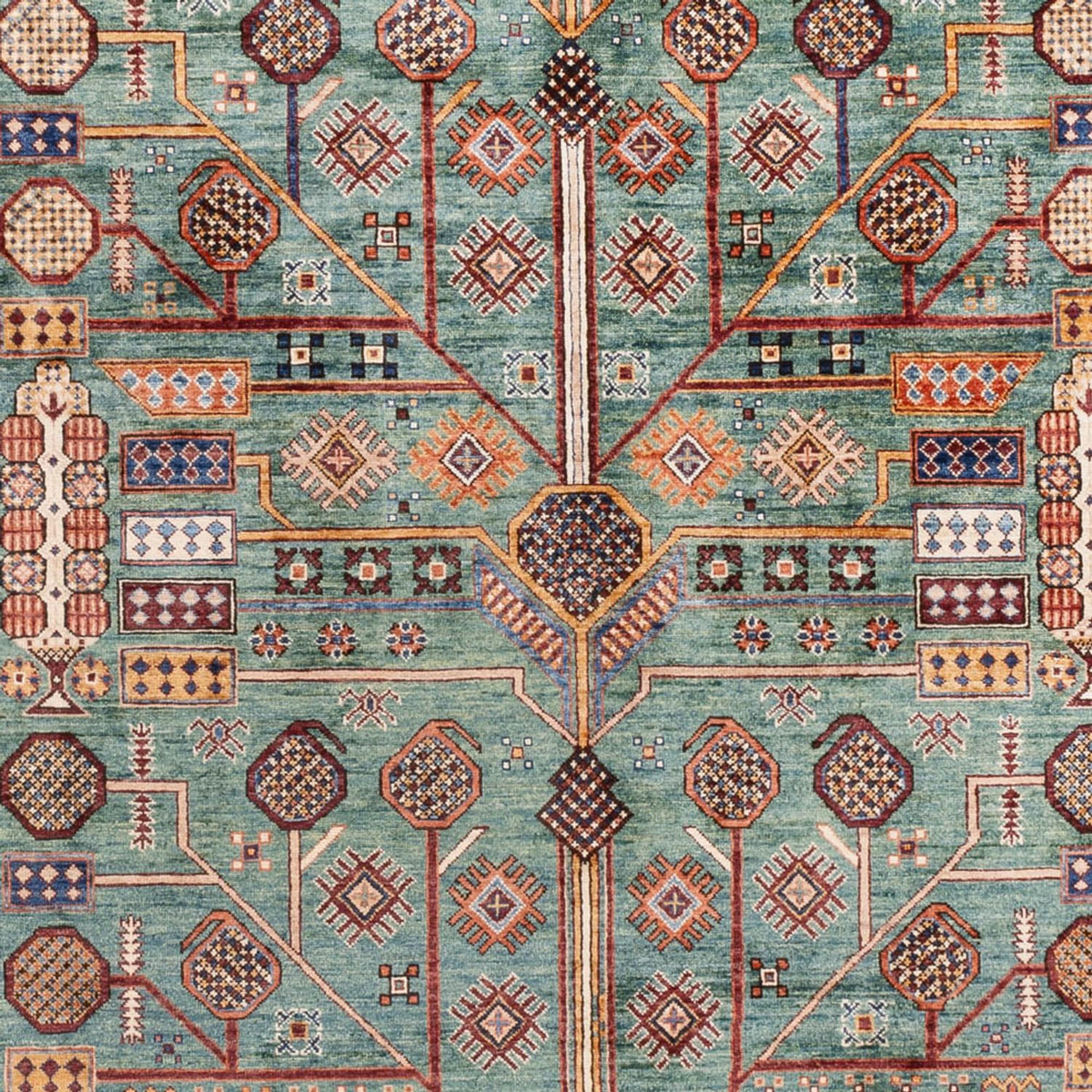 Ziegler Teppich - Ariana - 295 x 210 cm - hellgrün