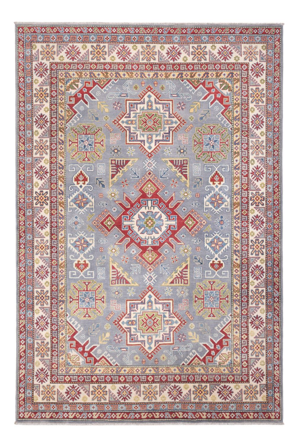 Ziegler Teppich - Kazak - 302 x 202 cm - hellblau