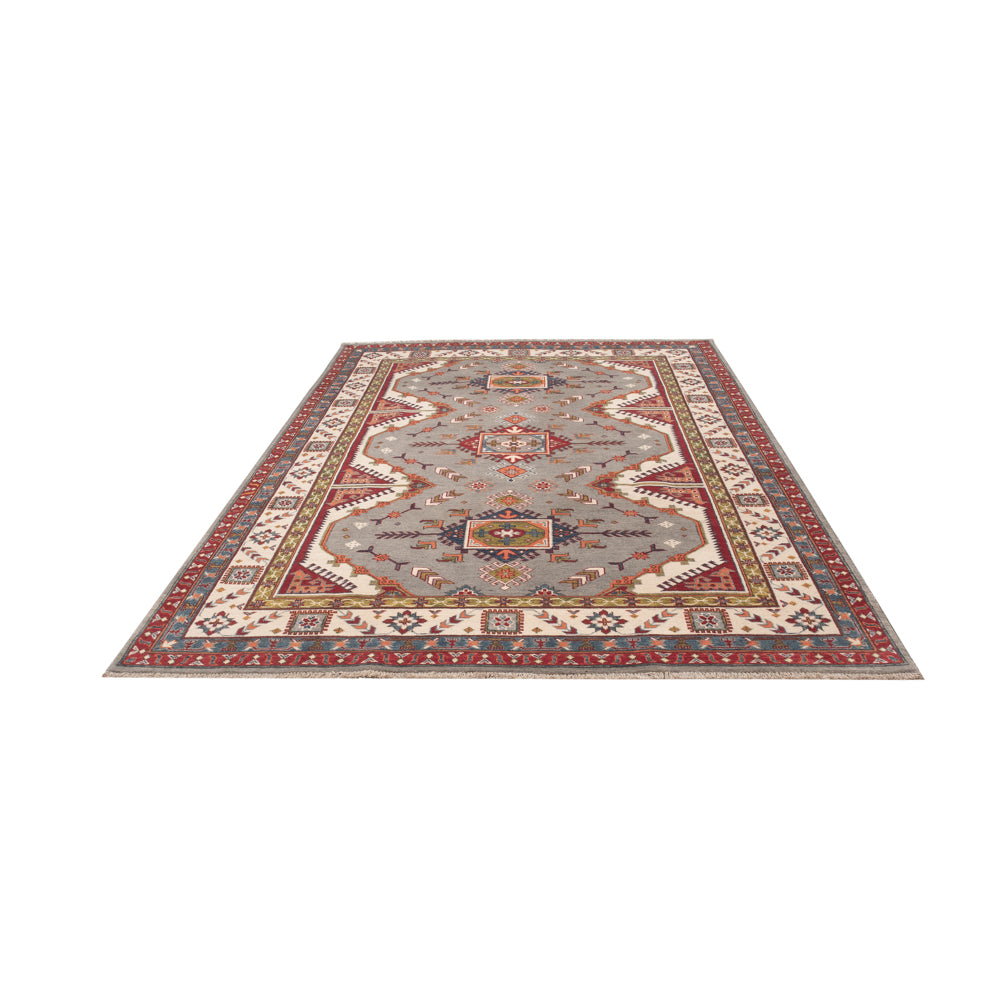 Ziegler Teppich - Kazak - 298 x 200 cm - lichtblau