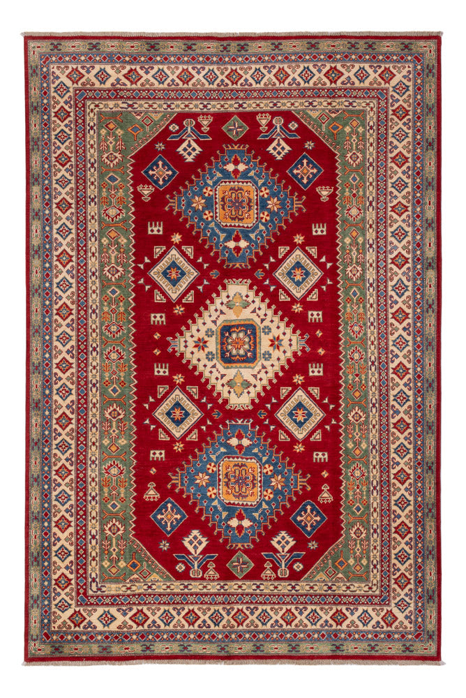 Ziegler Teppich - Kazak - 296 x 196 cm - rot