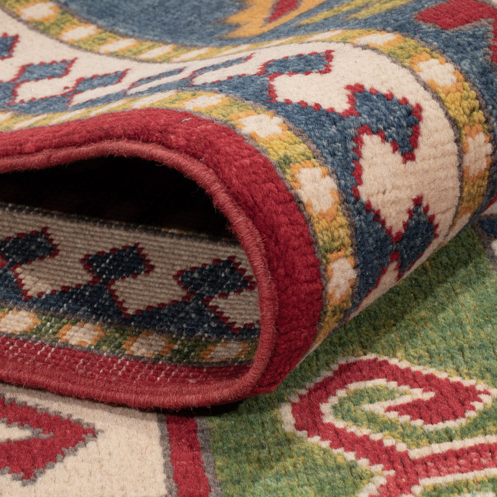 Ziegler Teppich - Kazak - 297 x 202 cm - grün