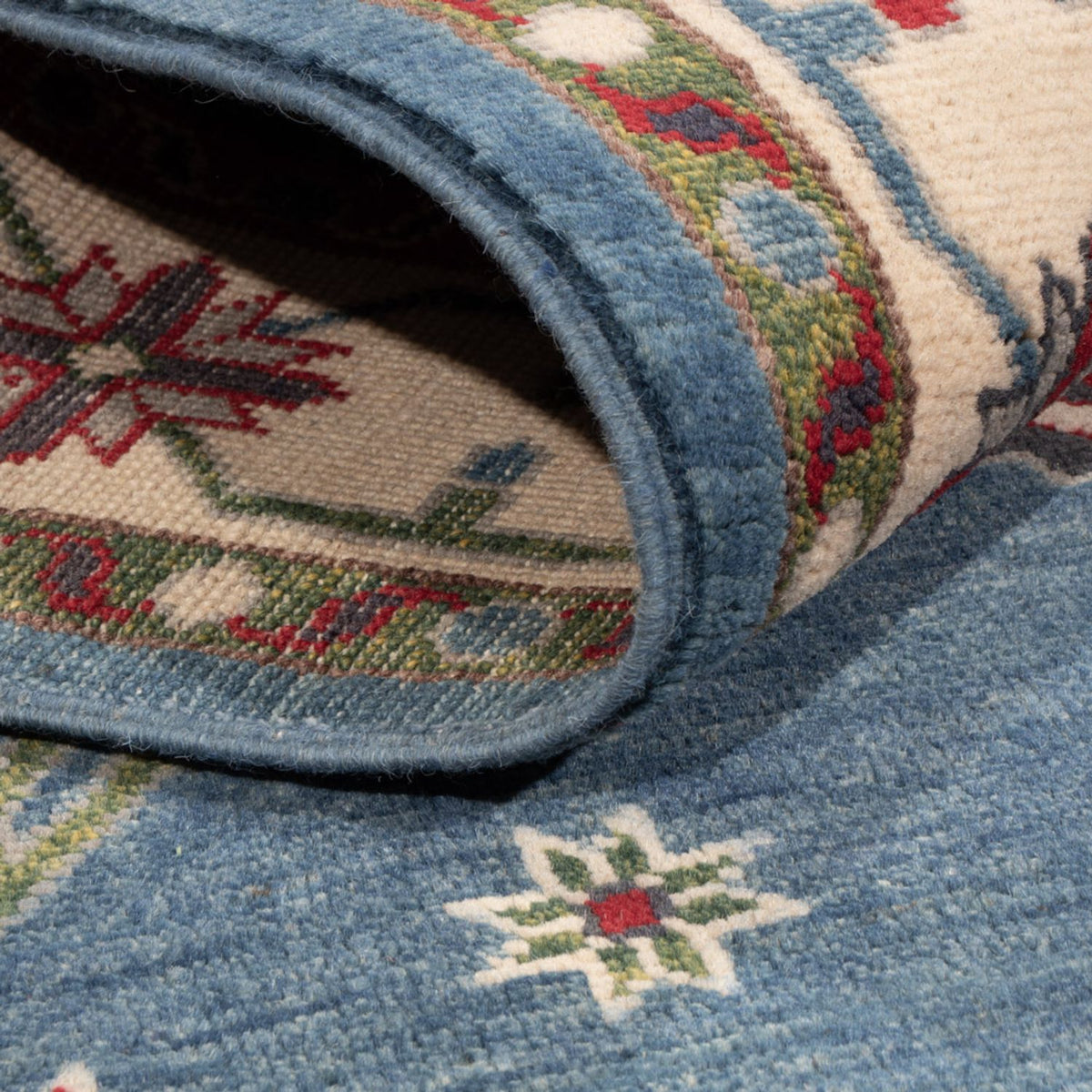 Ziegler Teppich - Kazak - 207 x 147 cm - blau