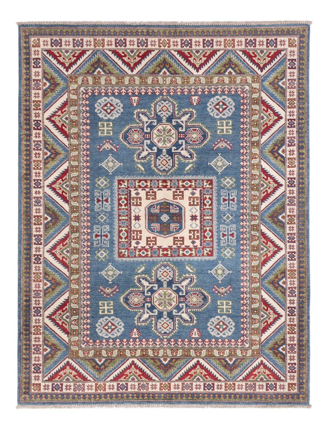 Ziegler Teppich - Kazak - 197 x 149 cm - blau