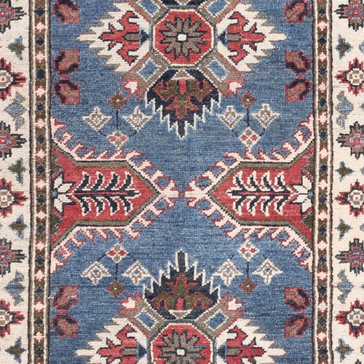 Läufer Ziegler - Kazak - 288 x 82 cm - blau