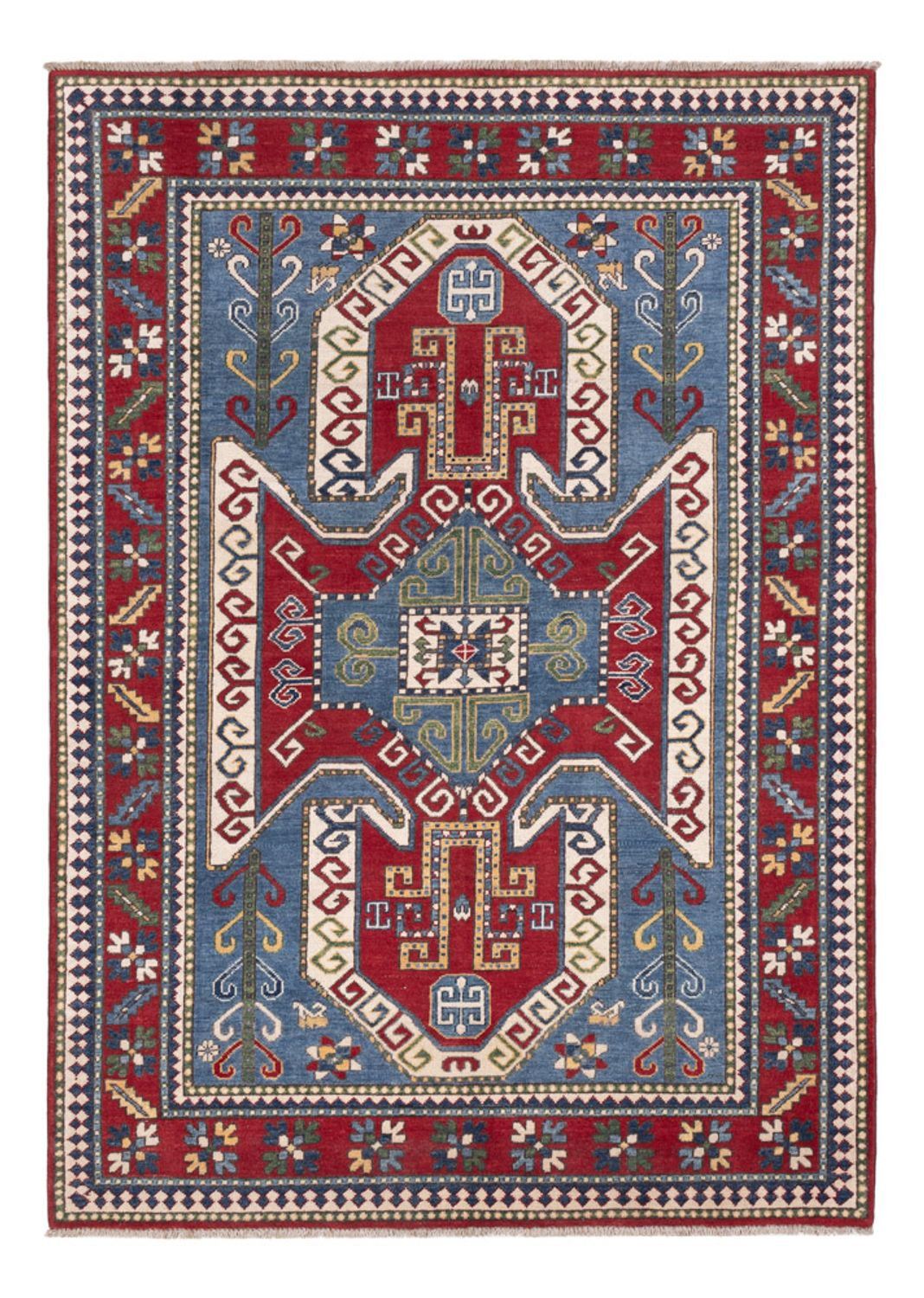 Ziegler Teppich - Kazak - 234 x 166 cm - mehrfarbig