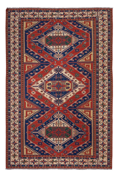 Kelim Afghan Teppich 212x320cm