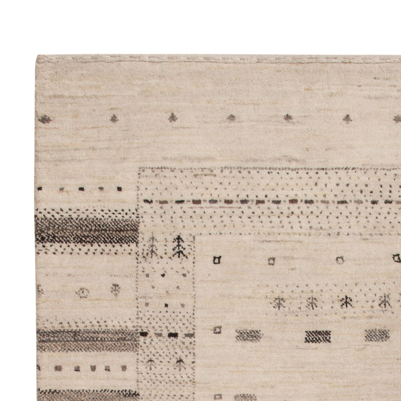 Gabbeh Teppich - Loribaft Indus - 152 x 105 cm - creme