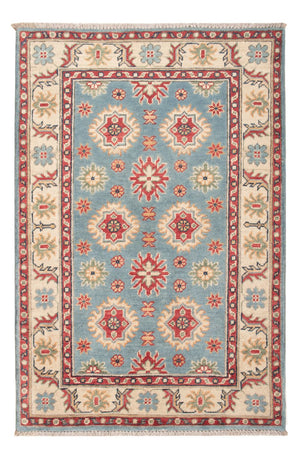 Ziegler Teppich - Kazak - 124 x 81 cm - hellblau
