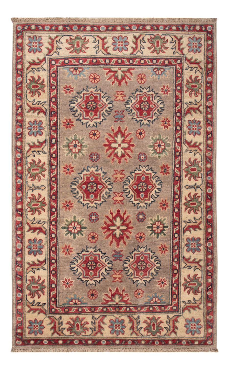 Ziegler Teppich - Kazak - 127 x 80 cm - dunkelbeige