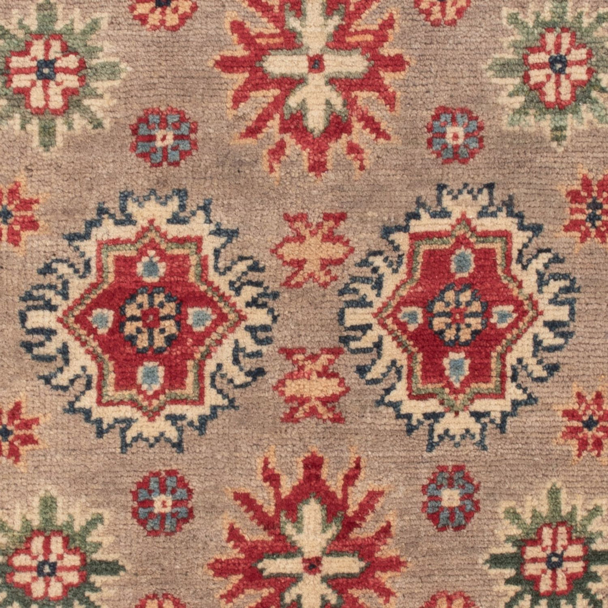 Ziegler Teppich - Kazak - 127 x 80 cm - dunkelbeige