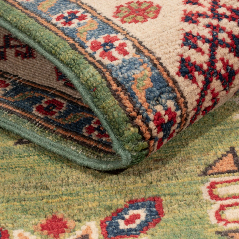 Ziegler Teppich - Kazak - 182 x 123 cm - grün