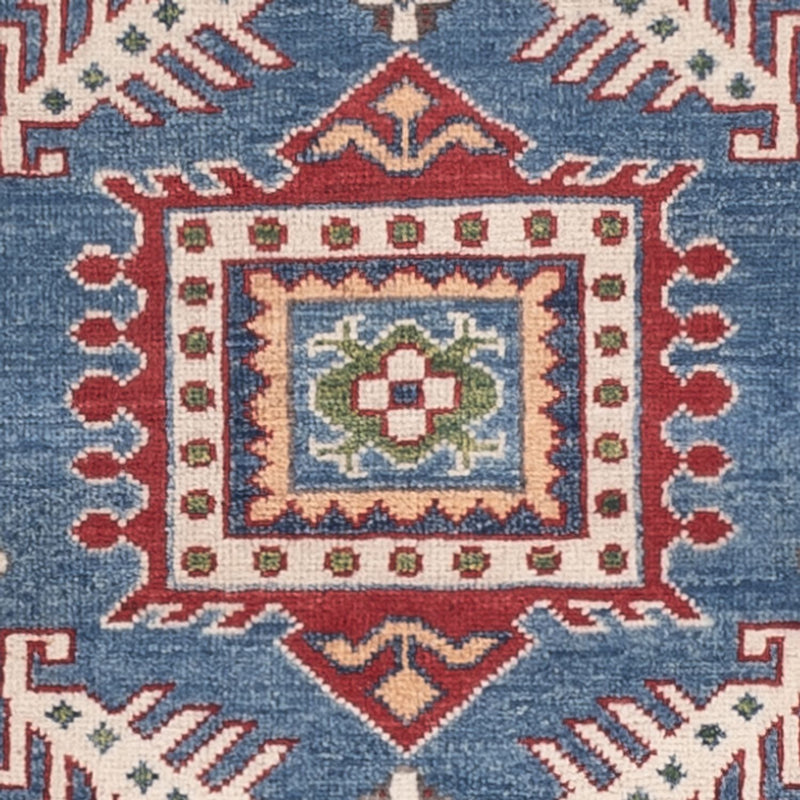 Ziegler Teppich - Kazak - 145 x 102 cm - blau