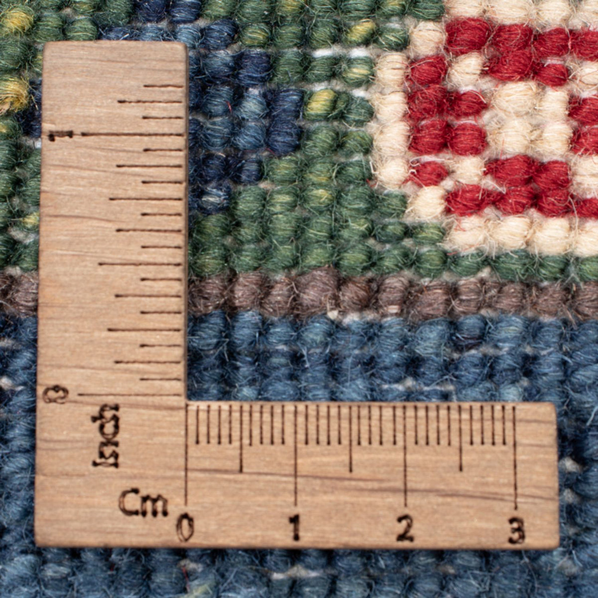 Ziegler Teppich - Kazak - 142 x 101 cm - blau