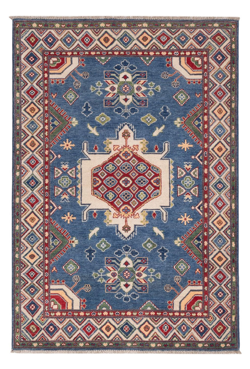 Ziegler Teppich - Kazak - 183 x 122 cm - blau