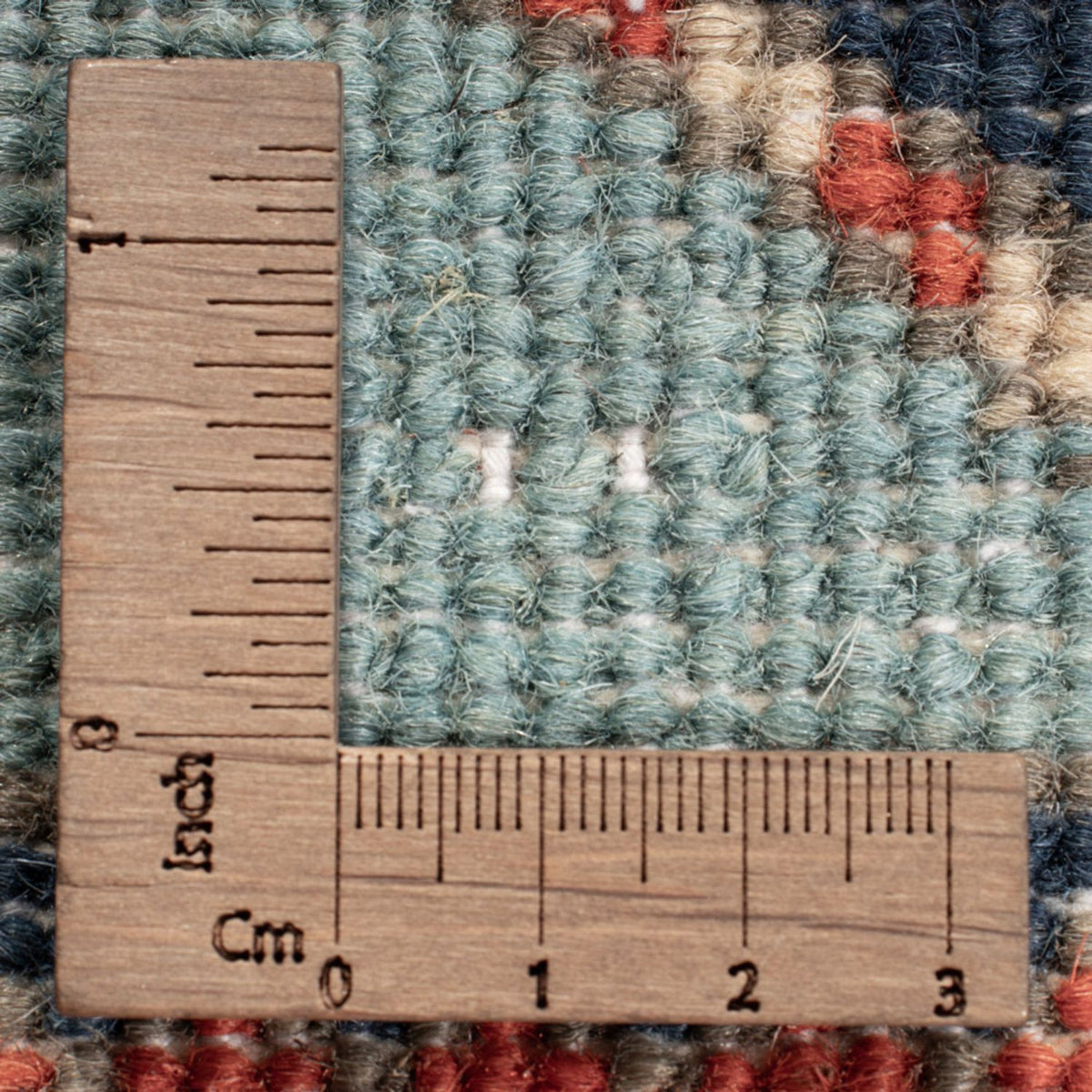 Ziegler Teppich - Kazak - 124 x 78 cm - hellblau