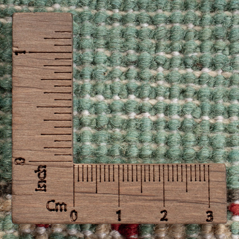 Ziegler Teppich - Kazak - 123 x 82 cm - türkis