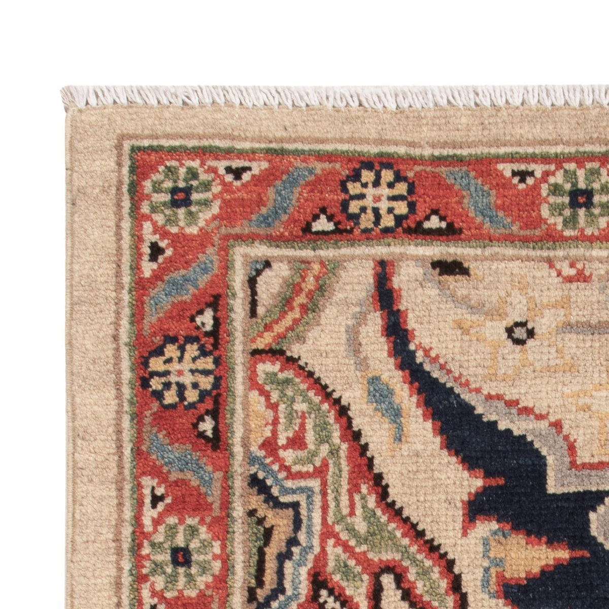 Ziegler Teppich - Kazak - 89 x 60 cm - dunkelbeige